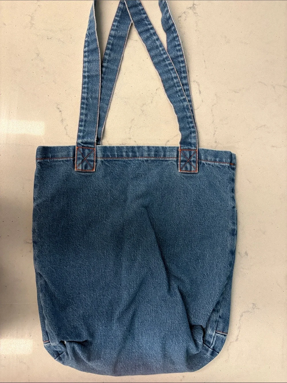 Big Bud Press Large Denim Tote Bag